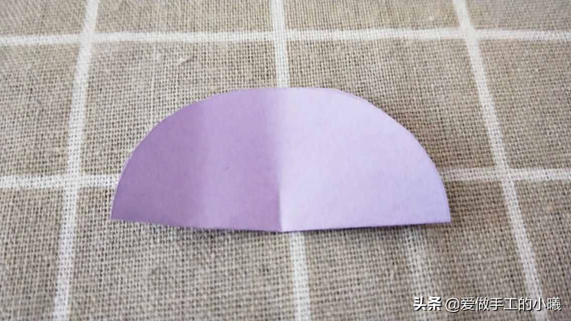 折紙教程：5步完成的可愛小花，簡單漂亮又清新