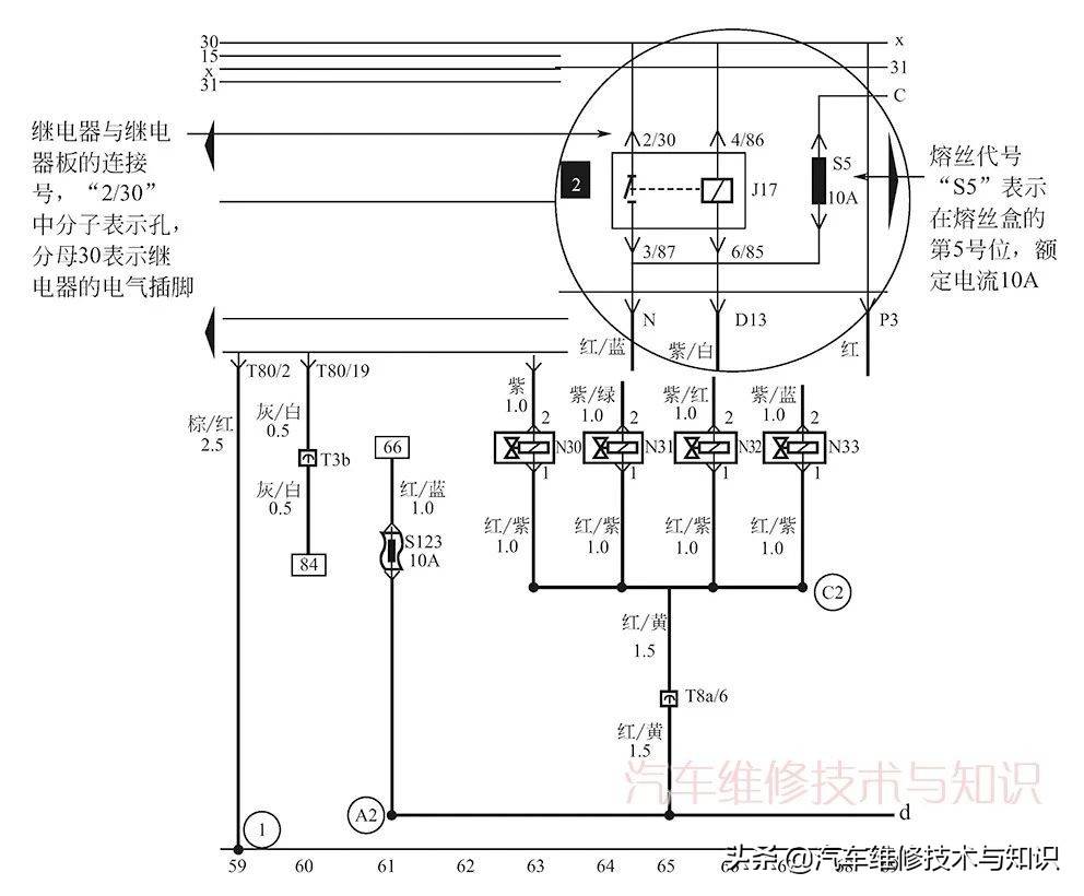 學(xué)看電路圖，先要了解汽車電路圖的畫法規(guī)則