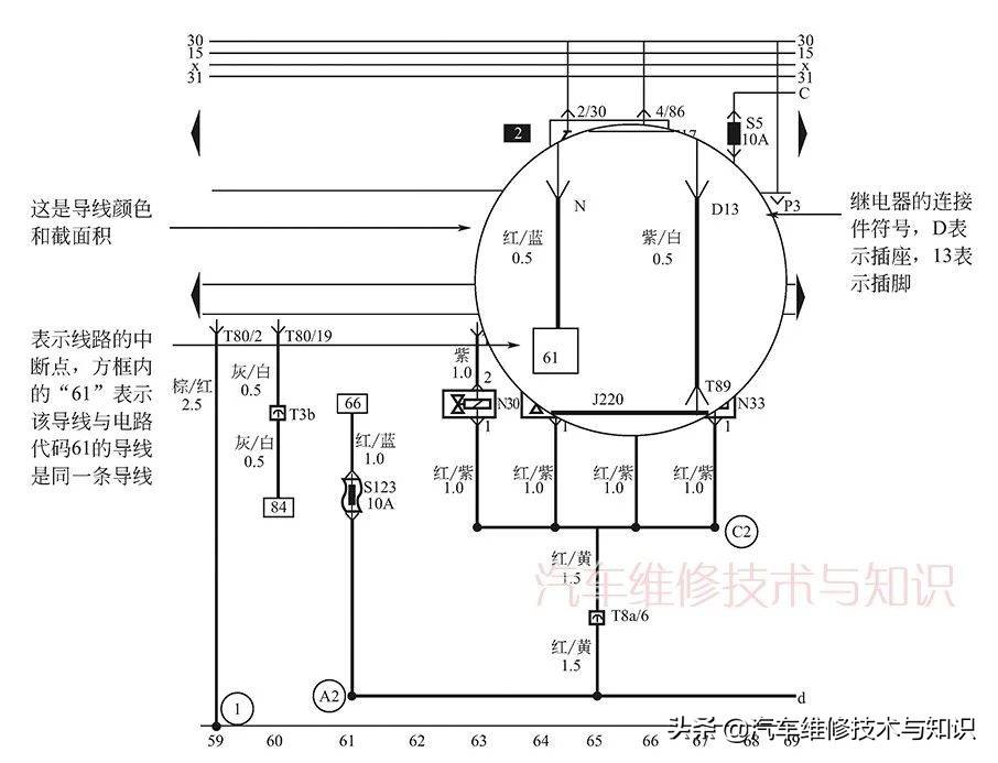 學(xué)看電路圖，先要了解汽車電路圖的畫法規(guī)則