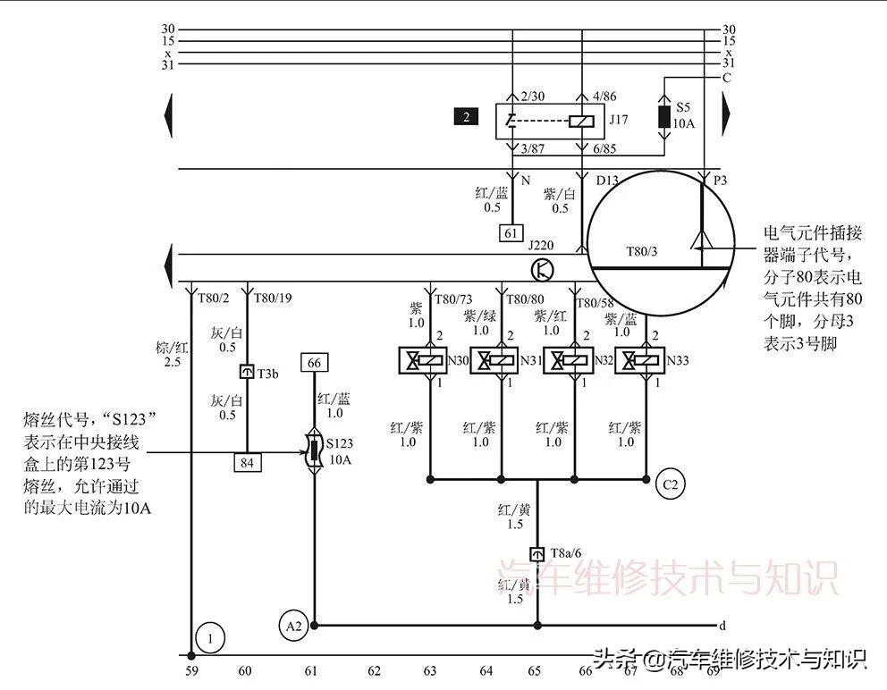 學(xué)看電路圖，先要了解汽車電路圖的畫法規(guī)則