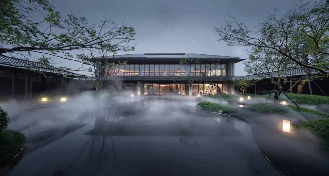 九江畔「歸心山舍」，再現(xiàn)千年匡廬圖