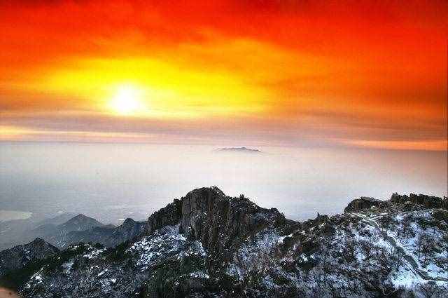 端午 泰山 兩日游 登五岳泰山看日出云海