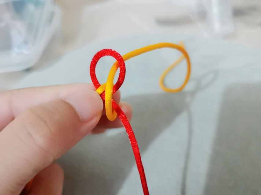 蛇結(jié)編織步驟