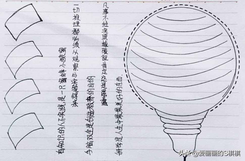 25張萬能手抄報模板，小學(xué)生手抄報線描，收藏起來隨意配色
