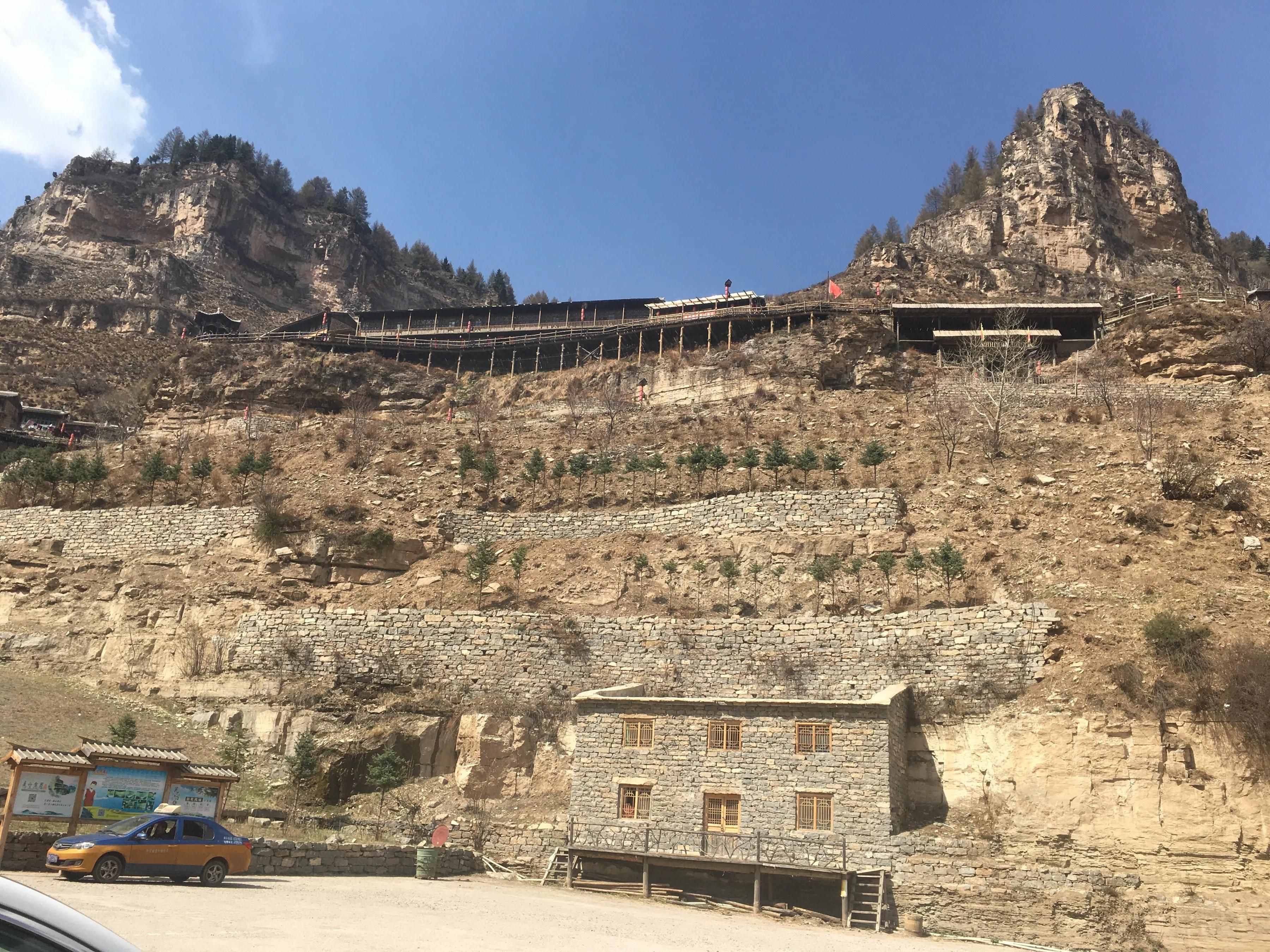 2020年1節(jié)“沿黃公路”自駕游，路上探訪深山里的懸空村