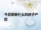 今日更新什么叫房子產(chǎn)權(quán)