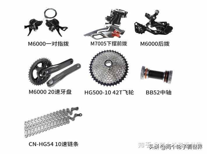 山地車變速器使用、變速器怎么調(diào)節(jié)、禧瑪諾山地車變速器套件大全