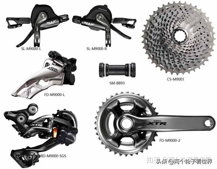 山地車變速器使用、變速器怎么調(diào)節(jié)、禧瑪諾山地車變速器套件大全