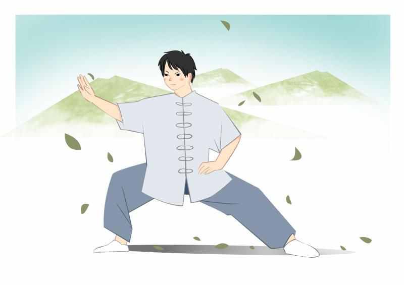 養(yǎng)生氣功八段錦（預(yù)備式）