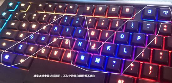 一閃一閃亮晶晶 我去！RGB軸機(jī)械鍵盤燈光玩法亮瞎人