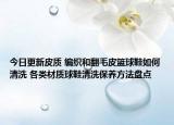 今日更新皮質(zhì) 編織和翻毛皮籃球鞋如何清洗 各類材質(zhì)球鞋清洗保養(yǎng)方法盤點