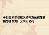 今日更新忍冬花又被稱(chēng)為金銀花是因?yàn)槭裁礊槭裁唇腥潭? /></span></a>
                        <h2><a href=
