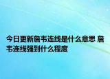 今日更新詹韋連線是什么意思 詹韋連線強(qiáng)到什么程度