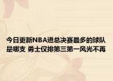 今日更新NBA進總決賽最多的球隊是哪支 勇士僅排第三第一風光不再