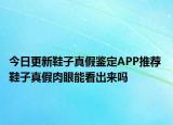 今日更新鞋子真假鑒定APP推薦 鞋子真假肉眼能看出來(lái)嗎