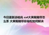 今日更新添柏嵐 cat大黃靴鞋帶怎么系 大黃靴鞋帶容易松如何解決