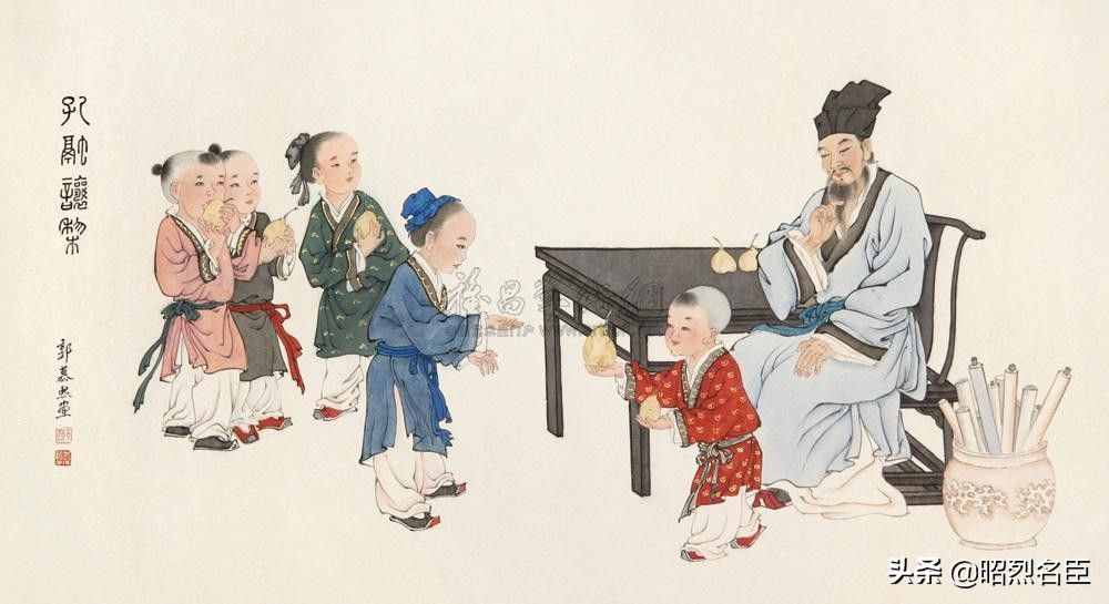 孔融讓梨的結(jié)局嗯，最后卻是因為不孝被殺