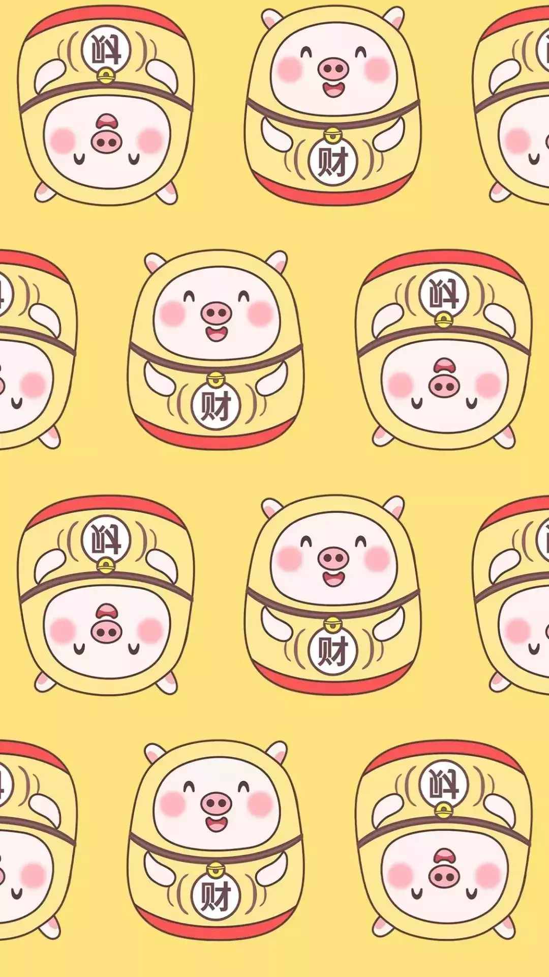 收?qǐng)D啦！75 張豬年壁紙，開啟元?dú)鉂M滿的一年！