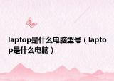 laptop是什么電腦型號（laptop是什么電腦）