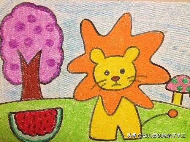 上百?gòu)堄變簣@創(chuàng)意兒童畫(huà)，幫娃提高繪畫(huà)能力的源泉