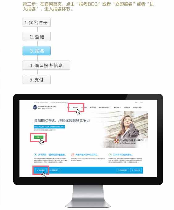 2020年商務(wù)英語(yǔ)報(bào)名流程指南