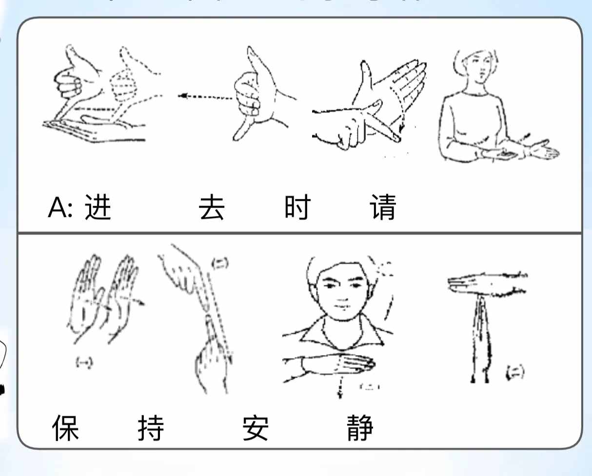 手語場景對話，有圖有文字，原來學(xué)手語這么簡單！