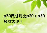 p30尺寸對比p20（p30尺寸大?。? /></span></a>
                        <h2><a href=