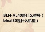 BLN-AL40是什么型號(hào)（blnal30是什么機(jī)型）