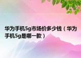 華為手機(jī)5g市場價(jià)多少錢（華為手機(jī)5g是哪一款）
