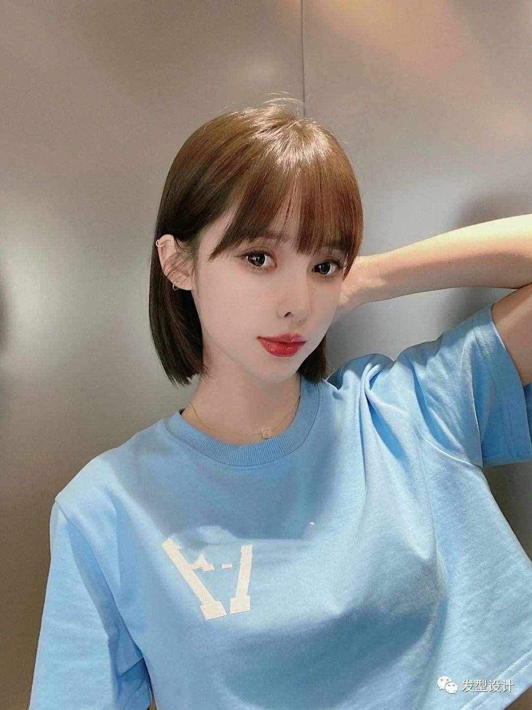 高額頭長臉型女生，如何留發(fā)型？短發(fā)是無法抗拒的選擇，美哭了