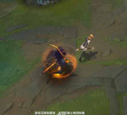 LOL惡魔之刃亞索提前預(yù)覽：火焰刀跳劈帥爆了！