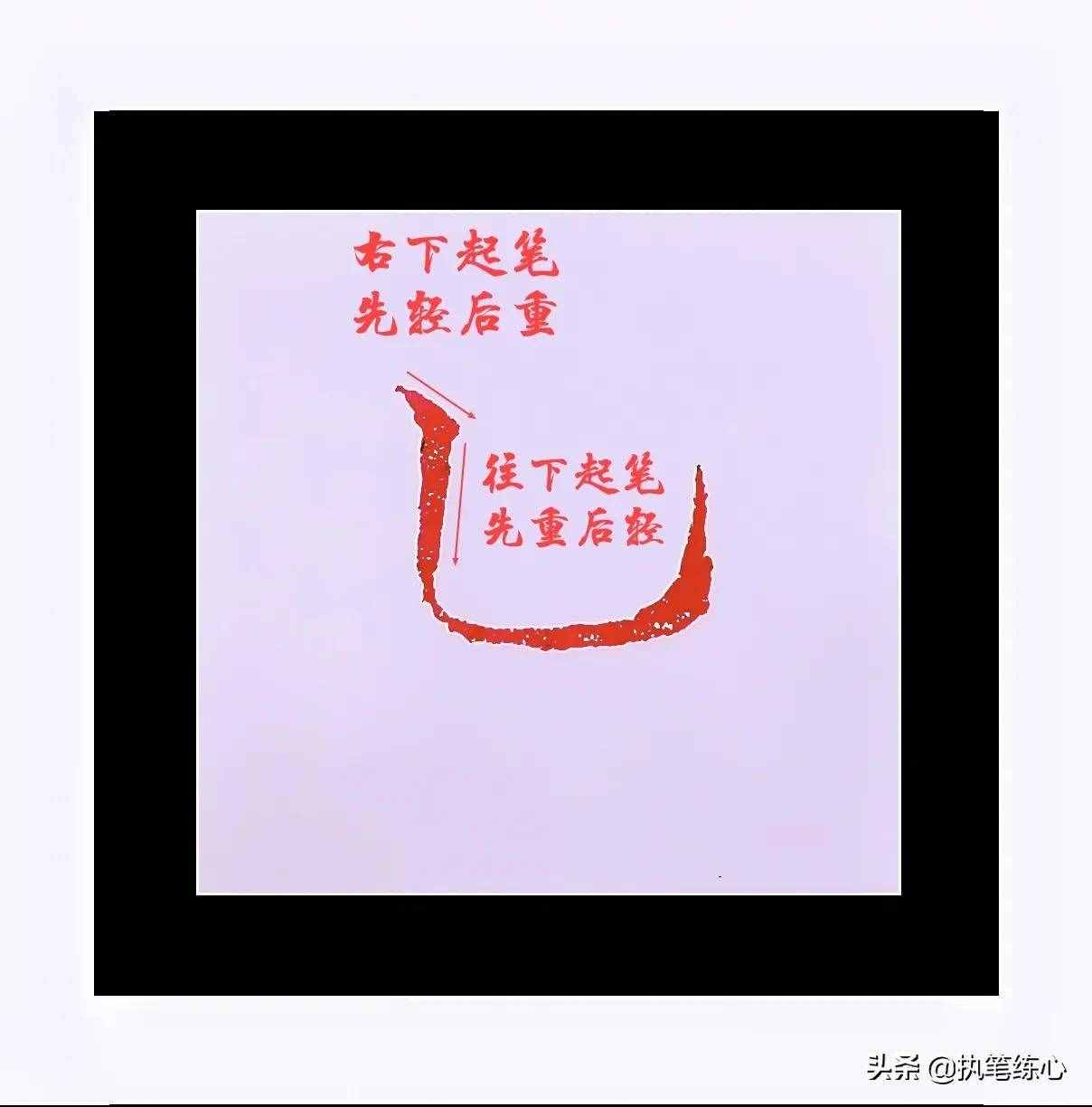 筆畫捕捉奇遇記——豎彎鉤解析