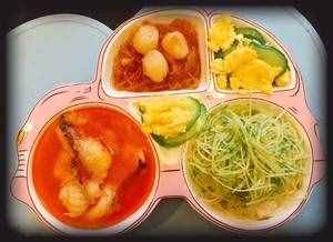 小學(xué)生的花樣晚餐1的做法 步驟15