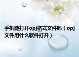 手機(jī)能打開(kāi)opj格式文件嗎（opj文件用什么軟件打開(kāi)）