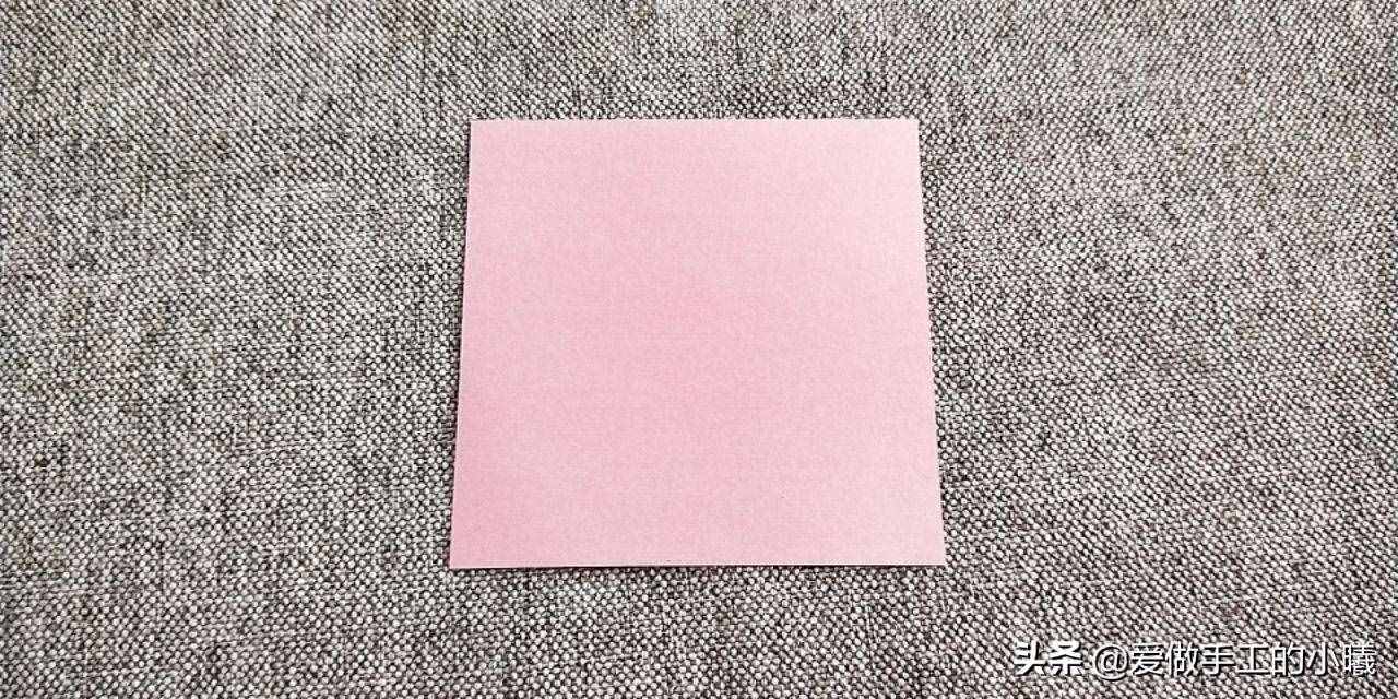 最簡單的玫瑰花折紙教程，精致漂亮，只需幾步就完成