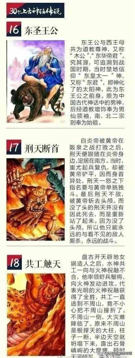 30個(gè)中國上古神話傳說，暑假讓孩子閱讀漲知識