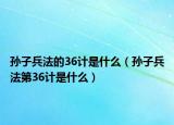 孫子兵法的36計(jì)是什么（孫子兵法第36計(jì)是什么）