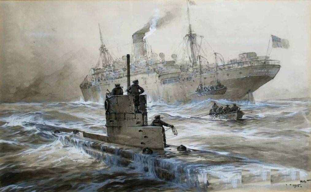 潛艇為何害怕驅(qū)逐艦，要立即下潛遁走，而不是沖上去跟敵艦決戰(zhàn)？