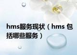 hms服務現(xiàn)狀（hms 包括哪些服務）