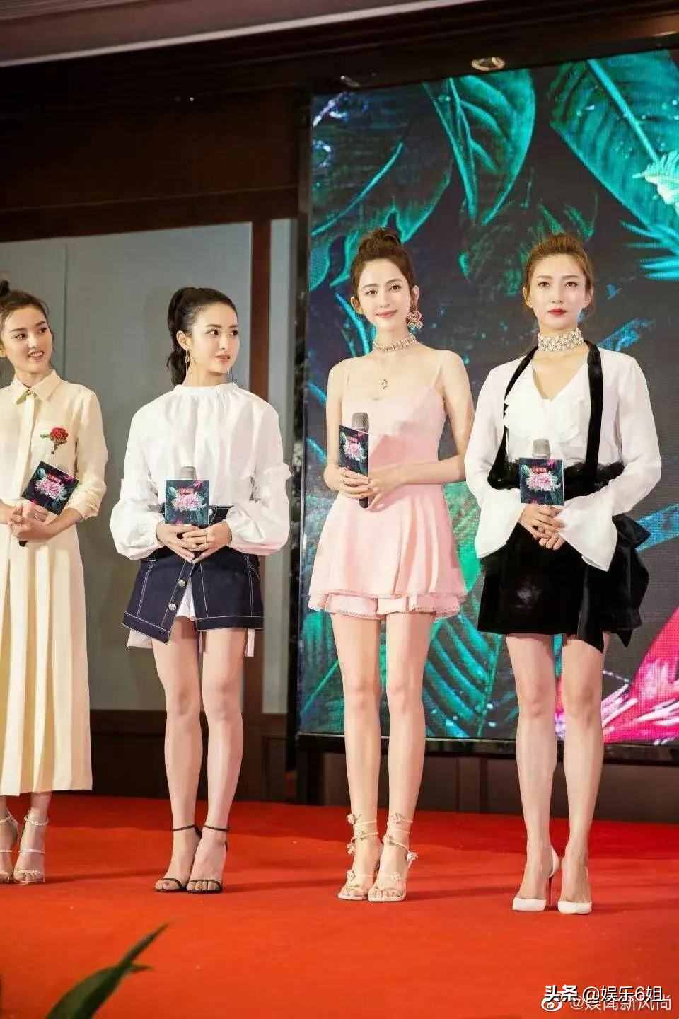 女明星謊報(bào)身高，遇到合照就露餡