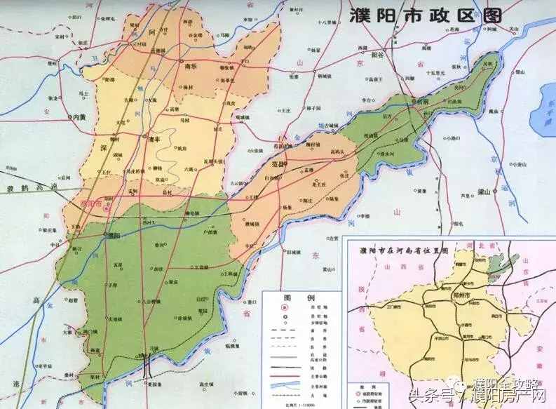 16張衛(wèi)星地圖看濮陽(yáng)30年城市變遷