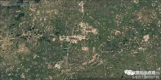 16張衛(wèi)星地圖看濮陽(yáng)30年城市變遷
