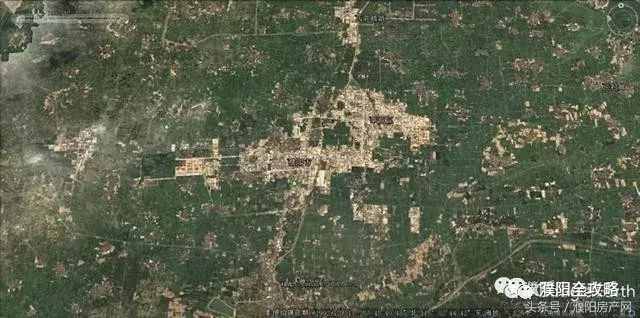 16張衛(wèi)星地圖看濮陽(yáng)30年城市變遷