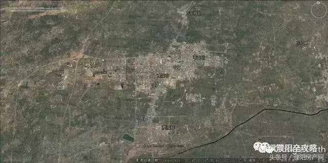 16張衛(wèi)星地圖看濮陽(yáng)30年城市變遷