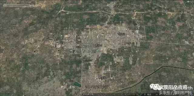 16張衛(wèi)星地圖看濮陽(yáng)30年城市變遷