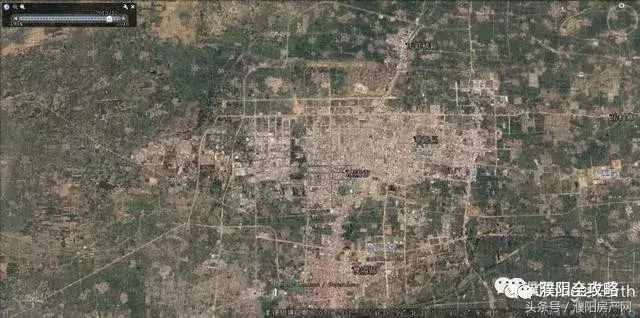 16張衛(wèi)星地圖看濮陽(yáng)30年城市變遷