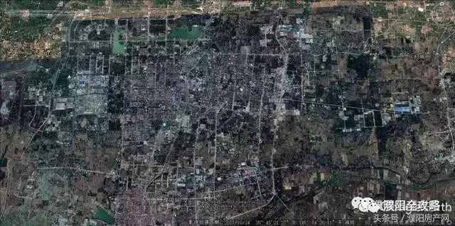16張衛(wèi)星地圖看濮陽(yáng)30年城市變遷