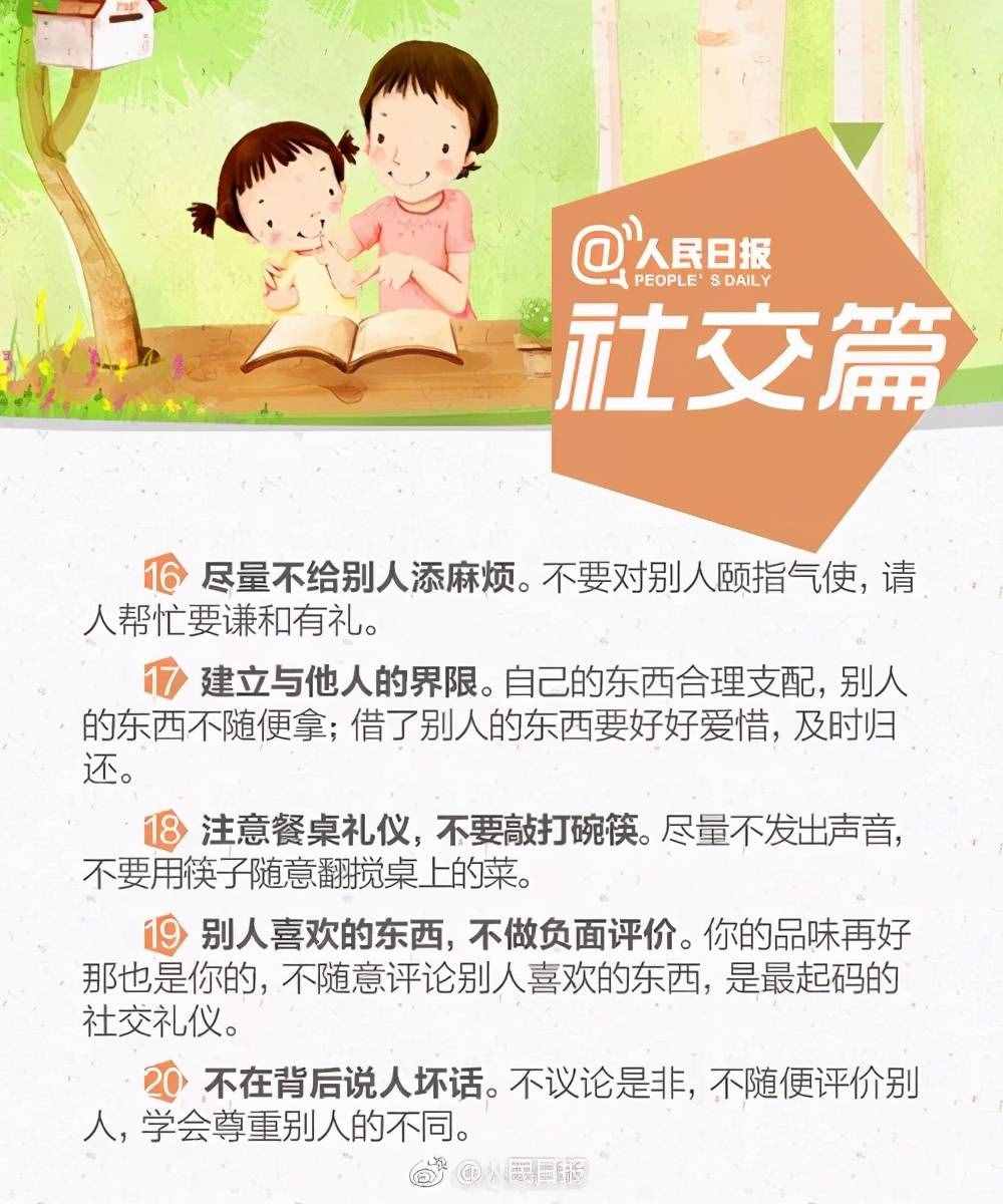 班主任建議：這40條教養(yǎng)禮儀，教給孩子，讓孩子更優(yōu)秀