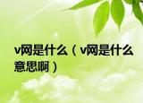 v網(wǎng)是什么（v網(wǎng)是什么意思?。? /></span></a>
                        <h2><a href=