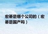 宏碁是哪個公司的（宏碁是國產(chǎn)嗎）